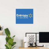 Poster Entropy It Ain't What it Used to be (Bureau à domicile)