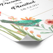 Poster Entu presencia foin plénitude gozo Póster (Coin)