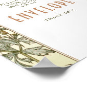 Poster Enveloppe Signale Invités Art Nouveau Vintage par (Coin)
