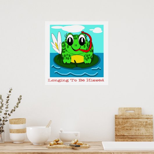 Poster Envie d'être embrassé (Cuisine)