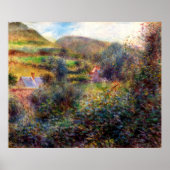 Poster Environs de Berneval, Auguste Renoir (Devant)