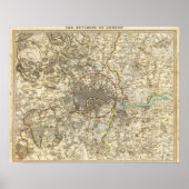 Poster Environs de Londres (Devant)