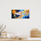 Poster Envolée Flamboyante (Cuisine)