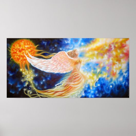 Poster Envolée Flamboyante (Devant)