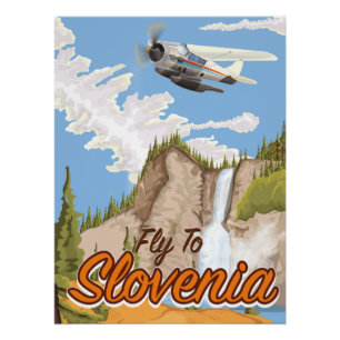 Poster Envolez-vous pour la Slovénie