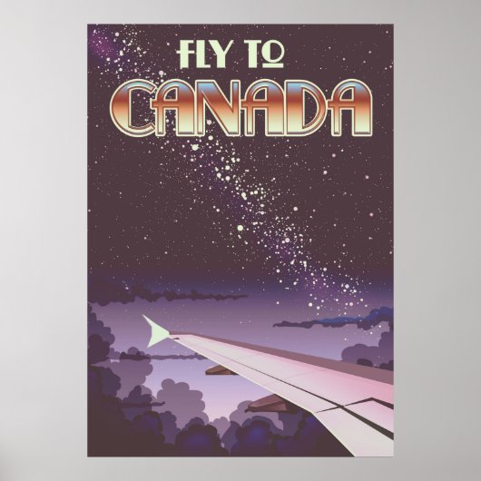 Poster Envolez-vous pour le Canada (Devant)