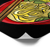 Poster Envoyer Noods Kakashi Bowl Ramen Japon Ahegao Anim (Coin)