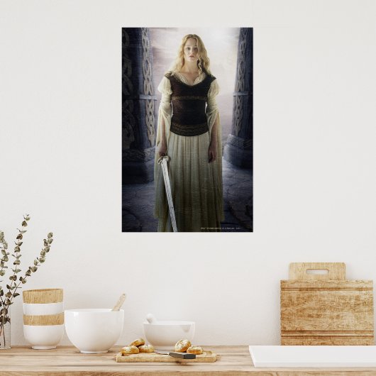 Poster Eowyn with sword (Cuisine)