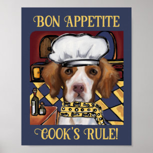 Poster Épagneul breton