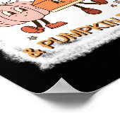 Poster Épais Cuisses Et Citrouilles Pies Par (Coin)