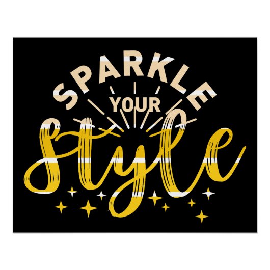 POSTER ÉPARGNER VOTRE STYLE (Devant)