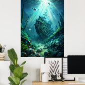 Poster Épave (Bureau à domicile)