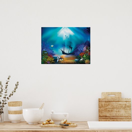 Poster Épave (Cuisine)