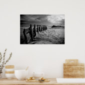 Poster Épave dans la givre marine dramatique (Cuisine)