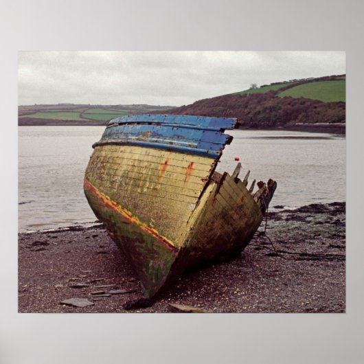 Poster Épave de bateau (Devant)