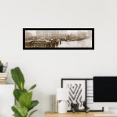 Poster Épave du navire Eastland Photo 1915 (Bureau à domicile)