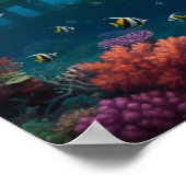 Poster Épave et rayons solaires (Coin)