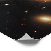 Poster Épave galactique dans le Quintet de Stephan (Coin)