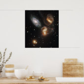 Poster Épave galactique dans le Quintet de Stephan (Cuisine)