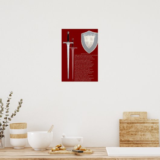 Poster Épée de l'Esprit (Cuisine)