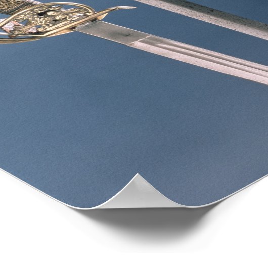 Poster Épée de l'officier d'infanterie (Coin)