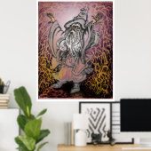 Poster épée de tempête (Bureau à domicile)