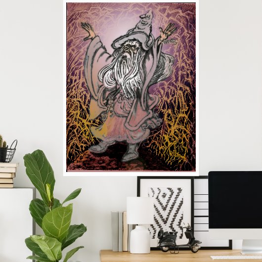 Poster épée de tempête (Bureau à domicile)