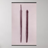 Poster Épée et écharpe (Devant)