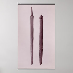 Poster Épée et écharpe