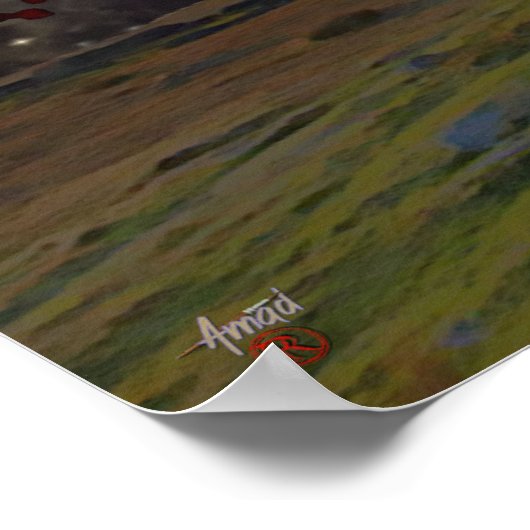 Poster Épée et pierre (Coin)