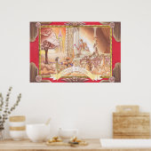 Poster Épée et Rose (Cuisine)