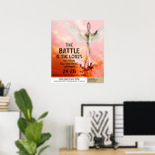 Poster Épée Spirituelle & Dragon (Bureau à domicile)