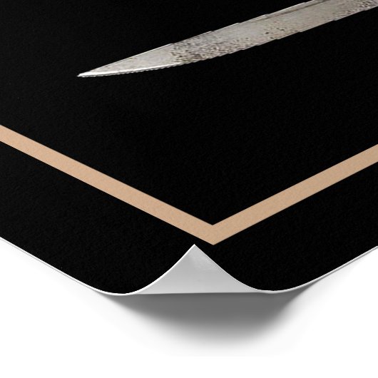 Poster Épées Des Fans De Croix Dresde (Coin)