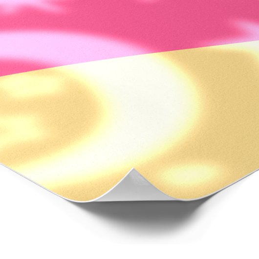 Poster Épersion céleste de bonbon (Coin)