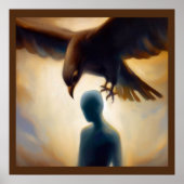 Poster Épervier animal Spirit 2 (Devant)