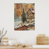 Poster Ephemera de Noël (Cuisine)