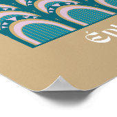 Poster éphémère Art Deco style  (Coin)