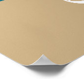 Poster éphémère Art Deco style (Coin)