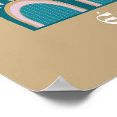 Poster éphémère Art Deco style (Coin)