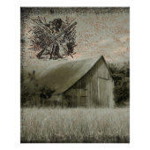 Poster Éphemère de chasse à la ferme (Devant)