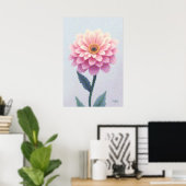 Poster Ephémère Pétal (Bureau à domicile)