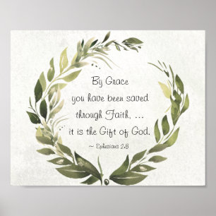 Poster Ephesians 2:8