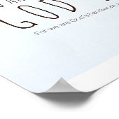 Poster Ephésiens 2:10 - Vous êtes le chef-d'oeuvre de Die (Coin)