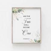 Poster Éphésiens 5:31 Deux Deviendront Un