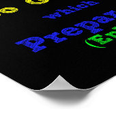 Poster Ephésiens Nous sommes le chef-d'oeuvre de Dieu (Coin)