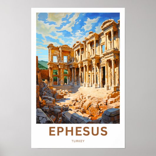 Poster Ephesus Turquie Imprimer (Devant)
