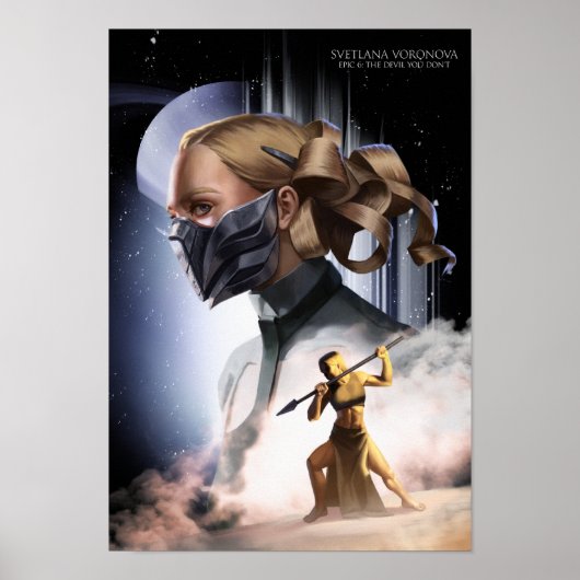 Poster "Epic 6 : The Devil You Don't" Svetlana Imprimer (Devant)