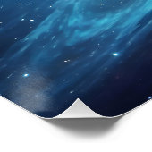 Poster Epic Cosmic Supernova Abstract Space (Coin)