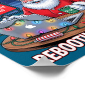 Poster Epic Santa Rebooting Support s Tech (Coin)