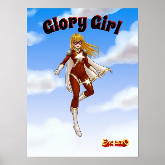 Poster Epic Zero Glory Girl (Devant)